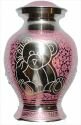 Pink Bear Urn